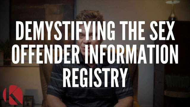 sex offender information registry