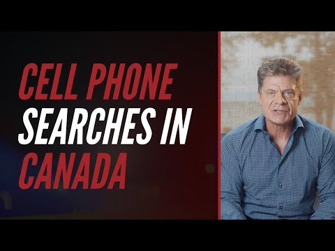 Cell Phone Searches In Canada