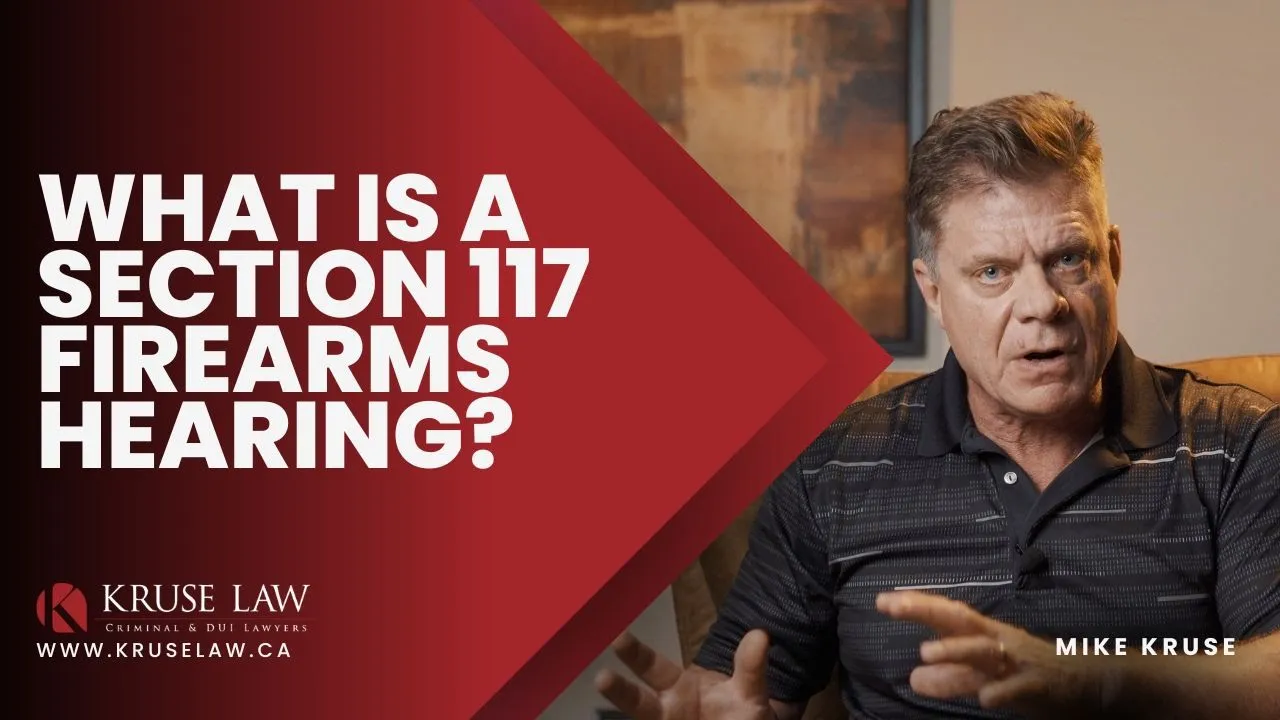 What is a Section 117 Firearms Hearing?